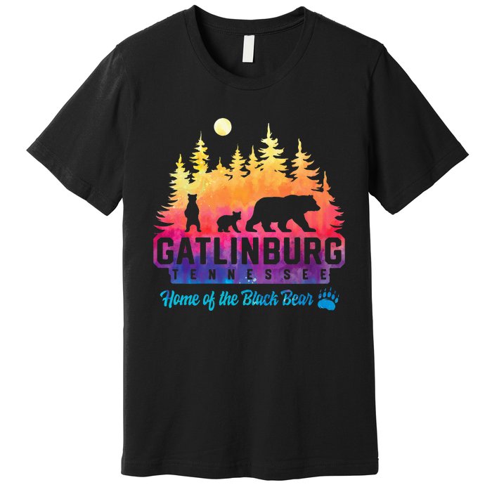 Gatlinburg Tennessee Bear Great Smoky Mountains Premium T-Shirt