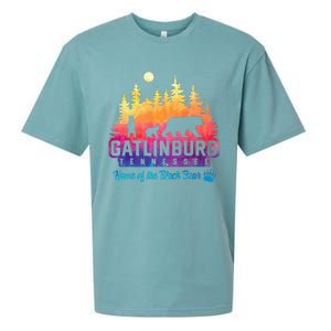 Gatlinburg Tennessee Bear Great Smoky Mountains Sueded Cloud Jersey T-Shirt