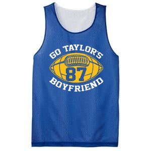 Go T.aylors Boyfriend Football Funny Go T.aylor's  Mesh Reversible Basketball Jersey Tank