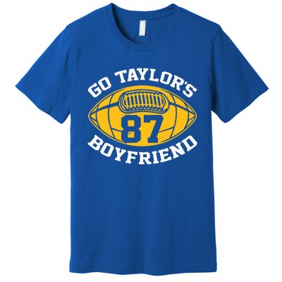 Go T.aylors Boyfriend Football Funny Go T.aylor's  Premium T-Shirt