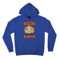 Grandma Tee Blessed To Be Called Auntie Fall Art Gift Hoodie