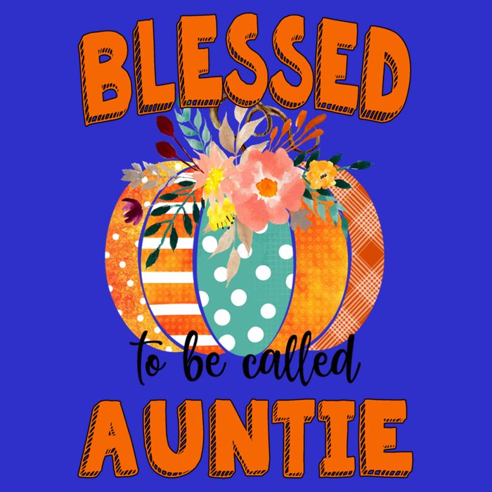 Grandma Tee Blessed To Be Called Auntie Fall Art Gift 16 in Basic Backpack