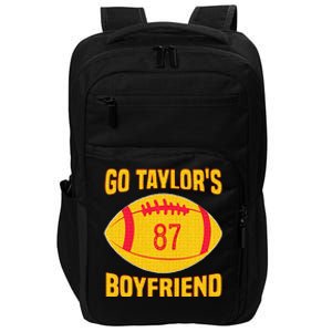 Go T.aylors Boyfriend Football Funny Go T.aylor's Boyfriend Impact Tech Backpack