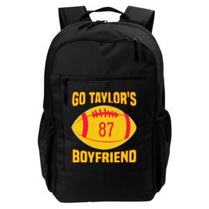 Go T.aylors Boyfriend Football Funny Go T.aylor's Boyfriend Daily Commute Backpack