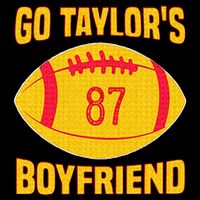 Go T.aylors Boyfriend Football Funny Go T.aylor's Boyfriend 16 in Basic Backpack