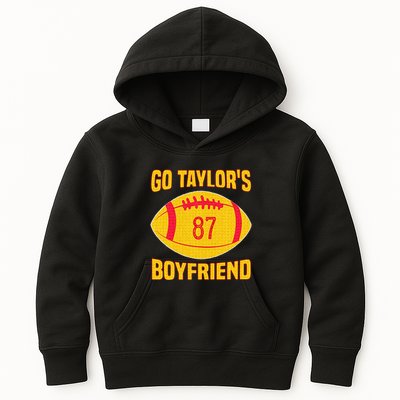 Go T.aylors Boyfriend Football Funny Go T.aylor's Boyfriend Kids Hoodie