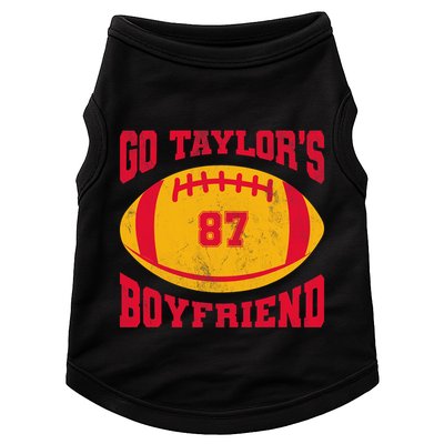 Go T.aylors Boyfriend Football Season Game Day Vintage Doggie Tank