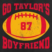 Go T.aylors Boyfriend Football Season Game Day Vintage Golf Towel