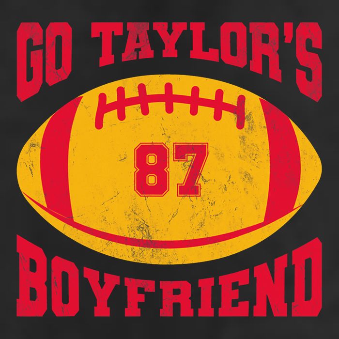 Go T.aylors Boyfriend Football Season Game Day Vintage Golf Towel