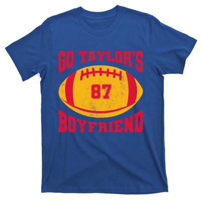 Go T.aylors Boyfriend Football Season Game Day Vintage T-Shirt