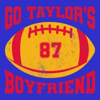 Go T.aylors Boyfriend Football Season Game Day Vintage Button