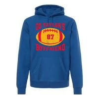 Go T.aylors Boyfriend Football Season Game Day Vintage Premium Hoodie