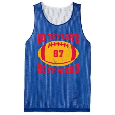 Go T.aylors Boyfriend Football Season Game Day Vintage Mesh Reversible Basketball Jersey Tank