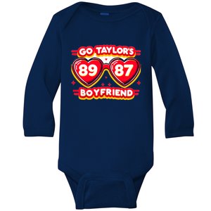 Go TaylorS Boyfriend 89 87 Baby Long Sleeve Bodysuit