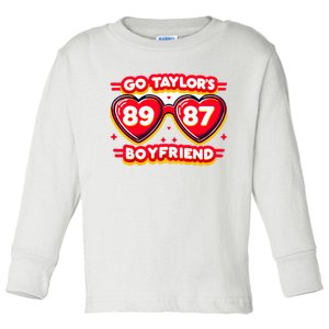 Go TaylorS Boyfriend 89 87 Toddler Long Sleeve Shirt