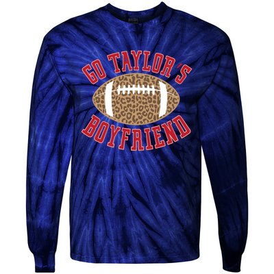 Go TS Boyfriend Funny Football Team Tie-Dye Long Sleeve Shirt