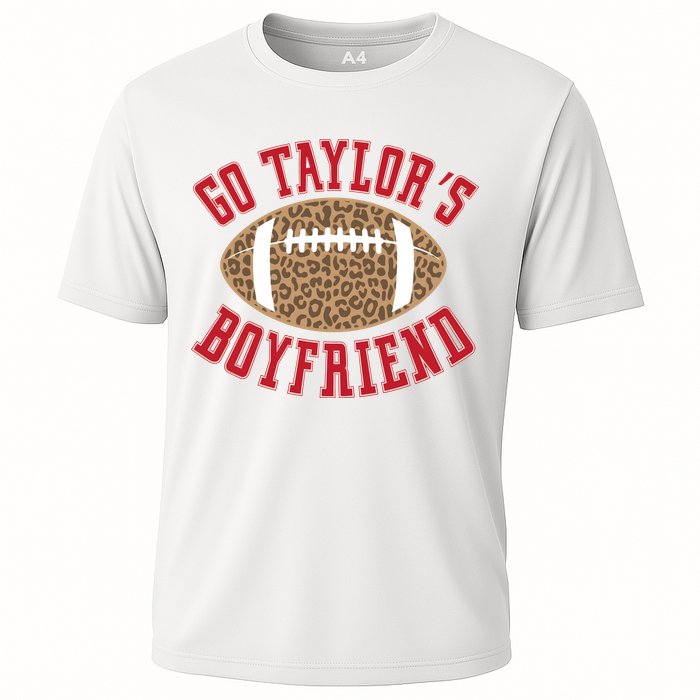 Go TS Boyfriend Funny Football Team Cooling Performance Crew T-Shirt
