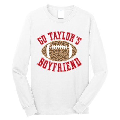 Go TS Boyfriend Funny Football Team Long Sleeve Shirt