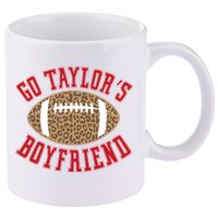 Go TS Boyfriend Funny Football Team 11oz C Handle Ceramic Mug
