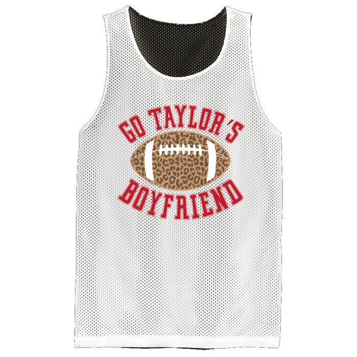 Go TS Boyfriend Funny Football Team Mesh Reversible Basketball Jersey Tank