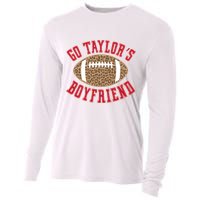 Go TS Boyfriend Funny Football Team Cooling Performance Long Sleeve Crew