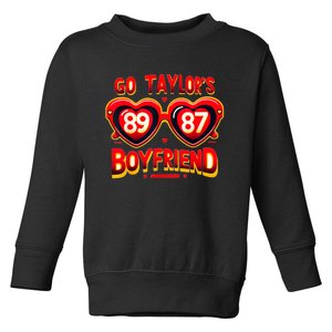 Go TaylorS Boyfriend 89 87 Toddler Sweatshirt