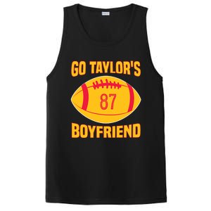 Go Ta.ylors Boyfriend Football Funny Go Ta.ylor's Boyfriend PosiCharge Competitor Tank