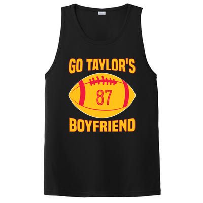 Go Ta.ylors Boyfriend Football Funny Go Ta.ylor's Boyfriend PosiCharge Competitor Tank