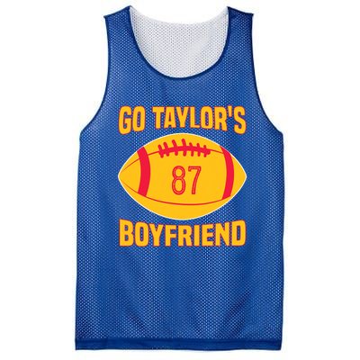 Go Ta.ylors Boyfriend Football Funny Go Ta.ylor's Boyfriend Mesh Reversible Basketball Jersey Tank