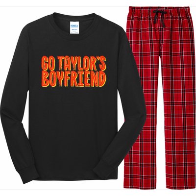 Go T.aylor’s Boyfriend Football Funny Long Sleeve Pajama Set