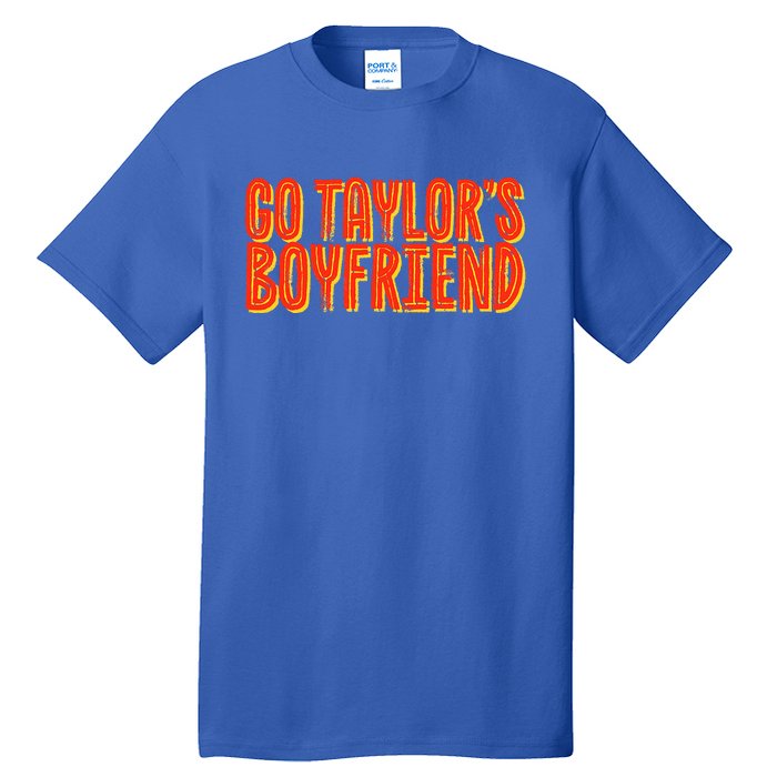 Go T.aylor’s Boyfriend Football Funny Tall T-Shirt