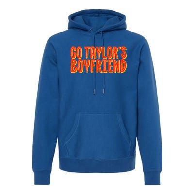 Go T.aylor’s Boyfriend Football Funny Premium Hoodie