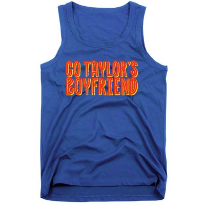 Go T.aylor’s Boyfriend Football Funny Tank Top