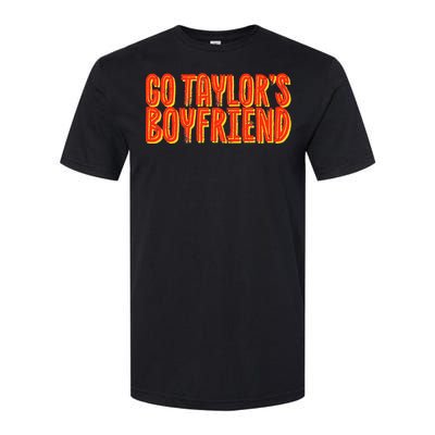 Go T.aylor’s Boyfriend Football Funny Softstyle CVC T-Shirt