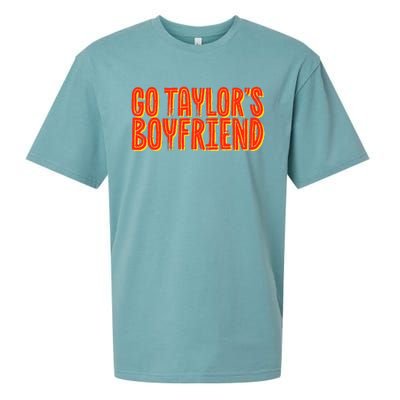 Go T.aylor’s Boyfriend Football Funny Sueded Cloud Jersey T-Shirt