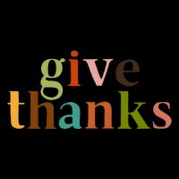 Give Thanks Be Thankful Thankgiving City Backpack