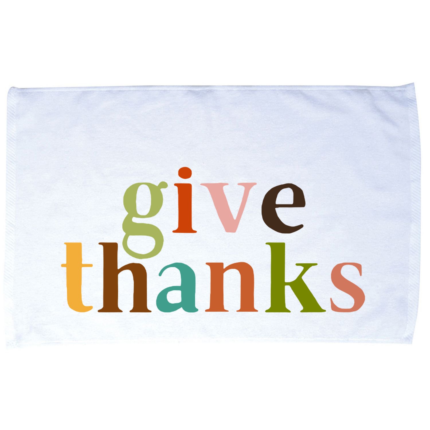 Give Thanks Be Thankful Thankgiving Microfiber Hand Towel