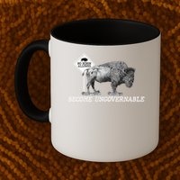 Garand Thumb Become UnGovernable Bison Mug