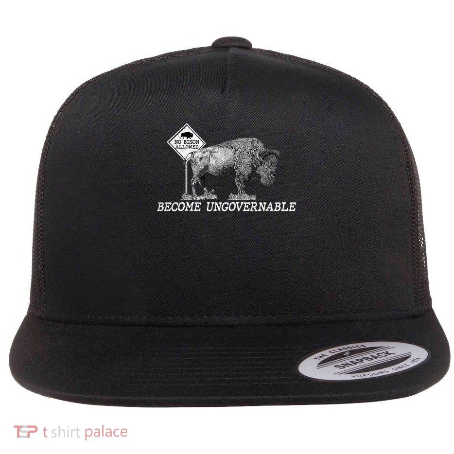 Garand Thumb Become UnGovernable Bison Flatbill Hat