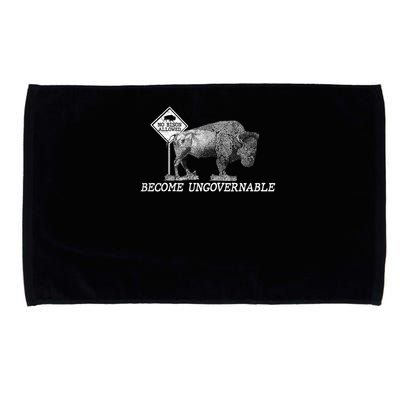 Garand Thumb Become UnGovernable Bison Microfiber Hand Towel