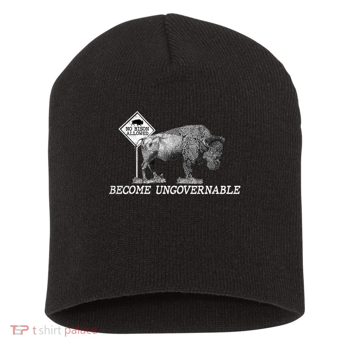 Garand Thumb Become UnGovernable Bison Short Acrylic Beanie