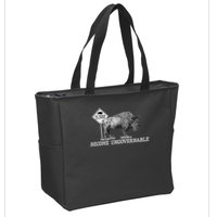 Garand Thumb Become UnGovernable Bison Zip Tote Bag