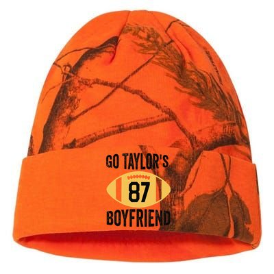 Go Taylors Boyfriend Football Funny Go TaylorS Kati Licensed 12" Camo Beanie