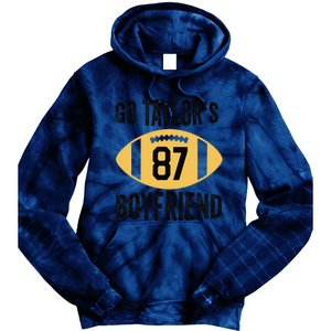 Go Taylors Boyfriend Football Funny Go TaylorS Tie Dye Hoodie