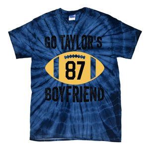 Go Taylors Boyfriend Football Funny Go TaylorS Tie-Dye T-Shirt