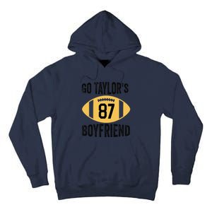 Go Taylors Boyfriend Football Funny Go TaylorS Tall Hoodie