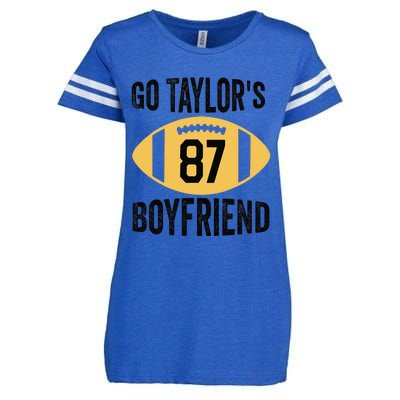 Go Taylors Boyfriend Football Funny Go TaylorS Enza Ladies Jersey Football T-Shirt