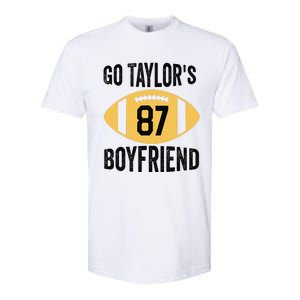 Go Taylors Boyfriend Football Funny Go TaylorS Softstyle CVC T-Shirt