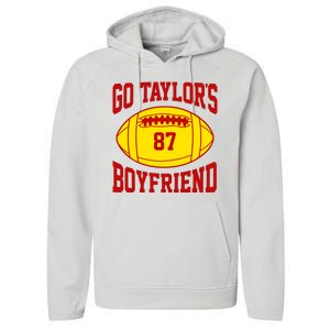 Go Taylors Boyfriend Football Performance Fleece Hoodie