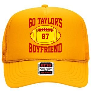 Go Taylors Boyfriend Football High Crown Mesh Back Trucker Hat